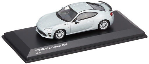 KYOSHO ORIGINAL 1/64 scale Toyota 86 GT Limited 2016 Silver with Stand KS07070A2_1
