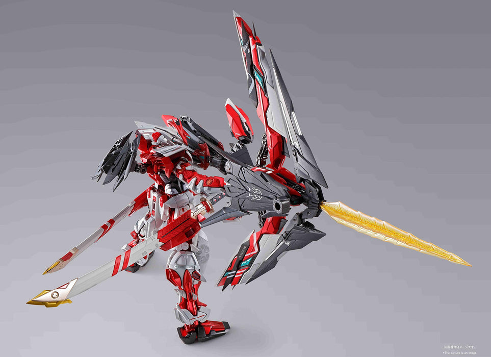 METAL BUILD Gundam Astray Red Frame Kai Alternative Strike Ver. Action Figure_5