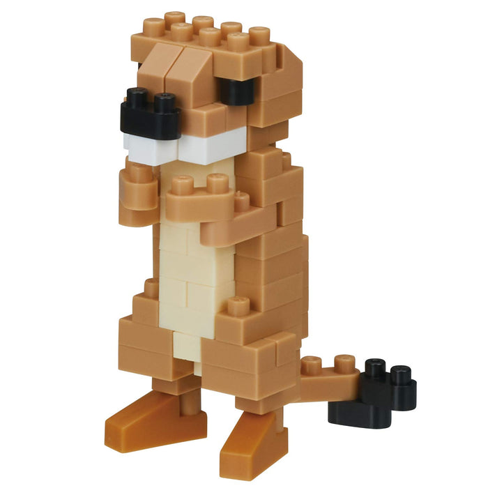 Kawada Nanoblock Prairie Dog NBC309 Plastic Block Toy 160 pieces Animal NEW_3