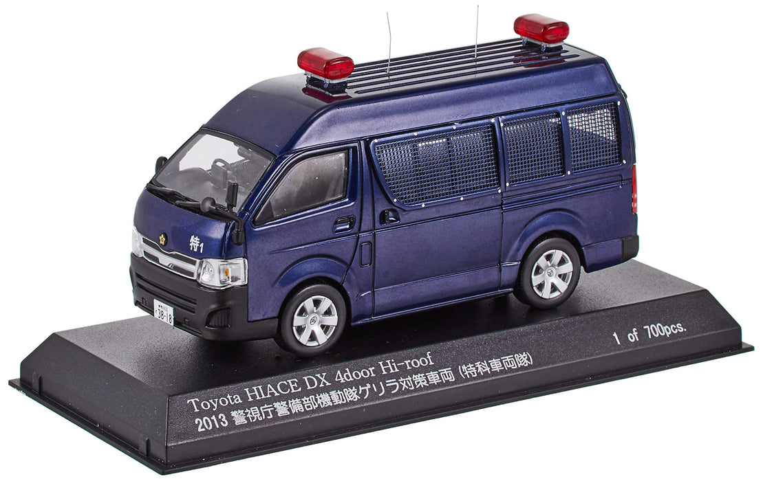 RAI'S 1/43 TOYOTA HIACE DX 4 door High Roof 2013 Anti-guerrilla vehicle HL431302_1