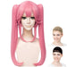 CaseEden Cosplay Wig Fate/Grand Order FGO Tamamo No Mae Pink with 2-Nets NEW_1