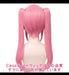 CaseEden Cosplay Wig Fate/Grand Order FGO Tamamo No Mae Pink with 2-Nets NEW_4