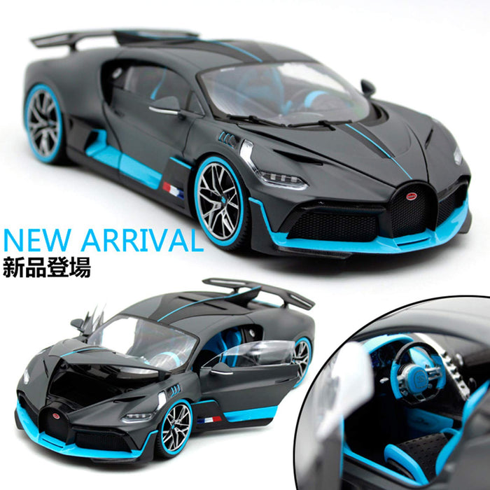 BBURAGO 1/18 Bugatti Chiron Divo Diecast Model Miniature Car ABS Diecast NEW_2