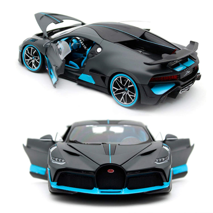 BBURAGO 1/18 Bugatti Chiron Divo Diecast Model Miniature Car ABS Diecast NEW_3