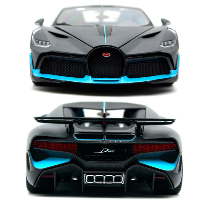 BBURAGO 1/18 Bugatti Chiron Divo Diecast Model Miniature Car ABS Diecast NEW_4