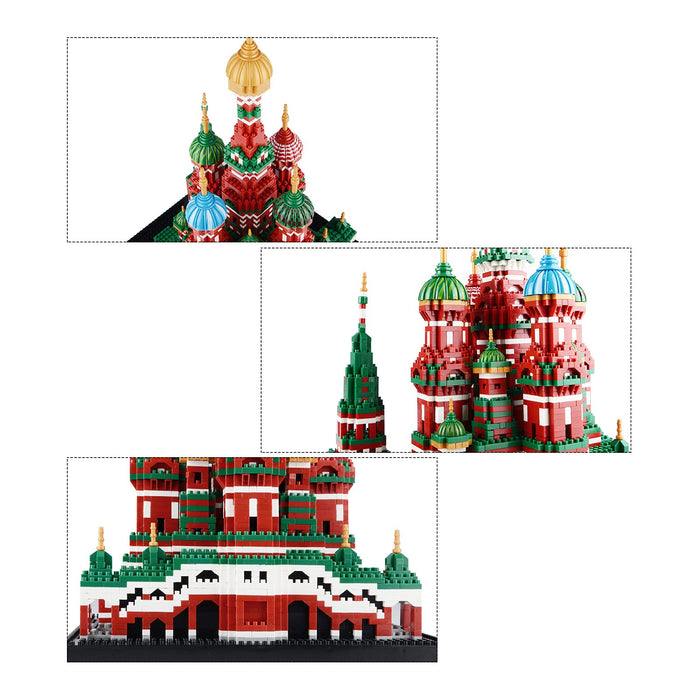 LULUFUN Micro Block Building Blocks Toy Saint Basil's Cathedral ‎TX-709-B NEW_2