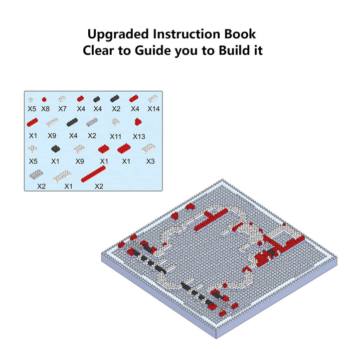 LULUFUN Micro Block Building Blocks Toy Saint Basil's Cathedral ‎TX-709-B NEW_3