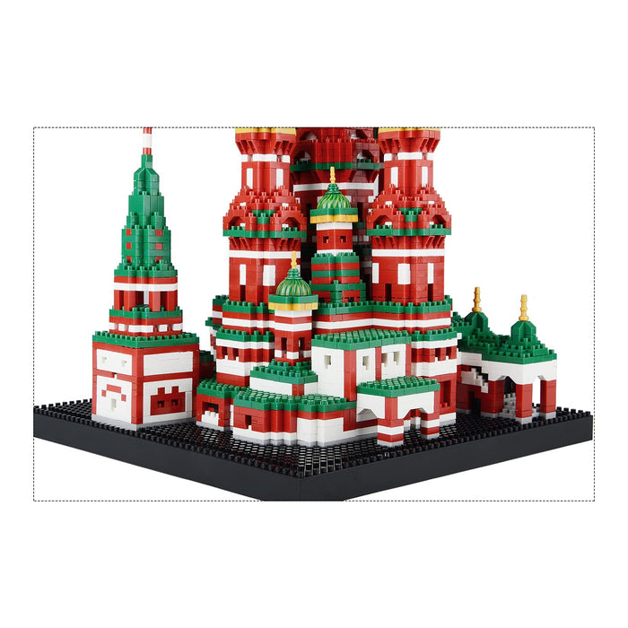 LULUFUN Micro Block Building Blocks Toy Saint Basil's Cathedral ‎TX-709-B NEW_5