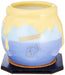 Sun art Disney Winnie the Pooh Honey Pot Tea Cup Blue SAN3256-2 Porcelain NEW_1