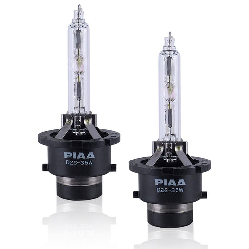 PIAA Headlight HID Bulb 6000K Genuine Replacement 3000Lm D2S Set of 2 X7357 NEW_1