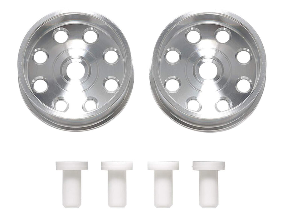 Tamiya Mini 4WD HG Large Diameter Narrow Aluminum Wheel II 2 pieces 95538 NEW_1