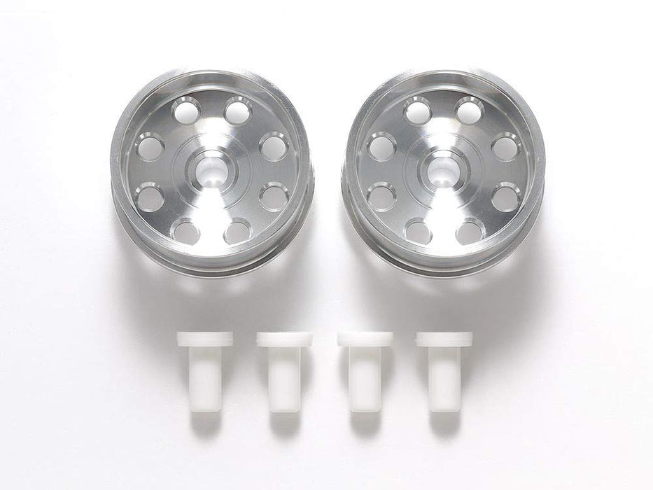 Tamiya Mini 4WD HG Large Diameter Narrow Aluminum Wheel II 2 pieces 95538 NEW_2