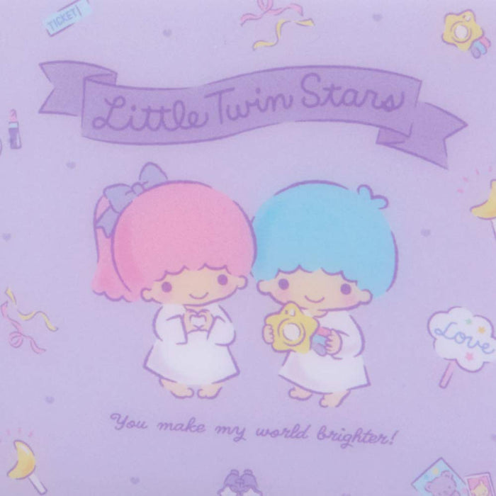 SANRIO Little Twin Stars Cheki Photo Pocket Album Enjoy Idol Purple ‎220701 NEW_4