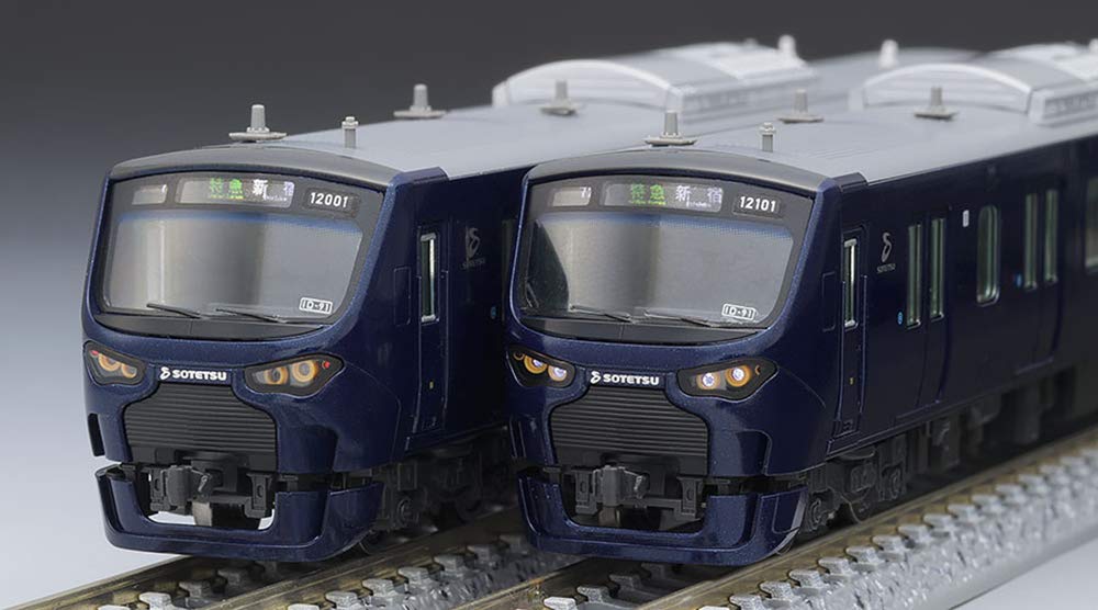 TOMIX N gauge Sagami Railway 12000 Basic Set 4-cars 98357 Model Railroad Train_3