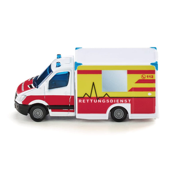 BorneLund SIKU Mercedes-Benz Ambulance Diecast Miniature Car Multi-color SK1536_1