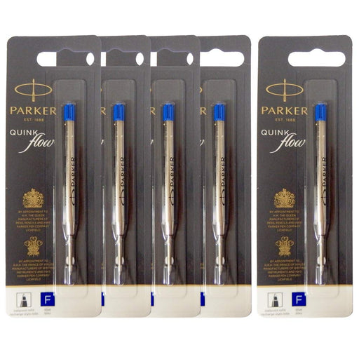 Pen Refill QUINK FLOW Blue Fine Point 0.8mm Set of 5 pcs 1950368 S0909420 NEW_1
