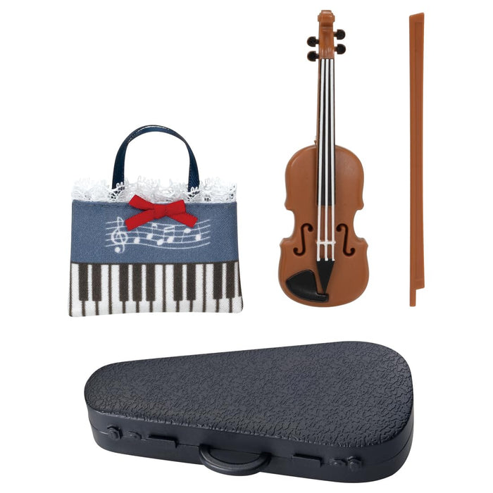 Takara Tomy Licca-chan dress LW-19 violin lesson Doll Dress and Accessories NEW_1