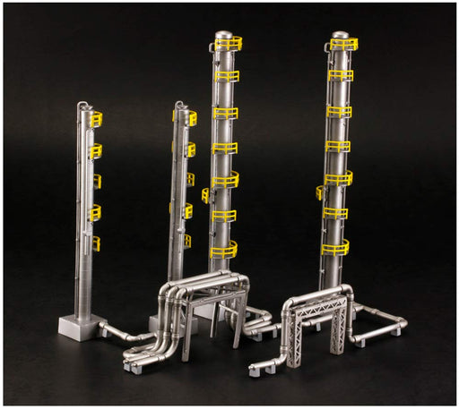 PLUM Industrial Area Series B Distillation Tower 170mm non-scale Model Kit PP080_2