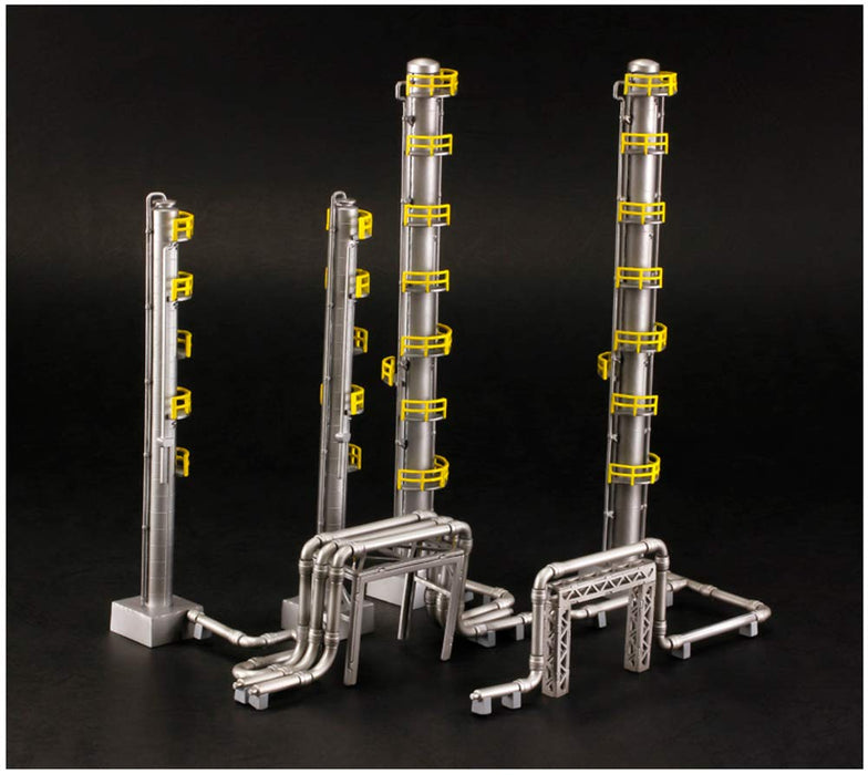 PLUM Industrial Area Series B Distillation Tower 170mm non-scale Model Kit PP080_2