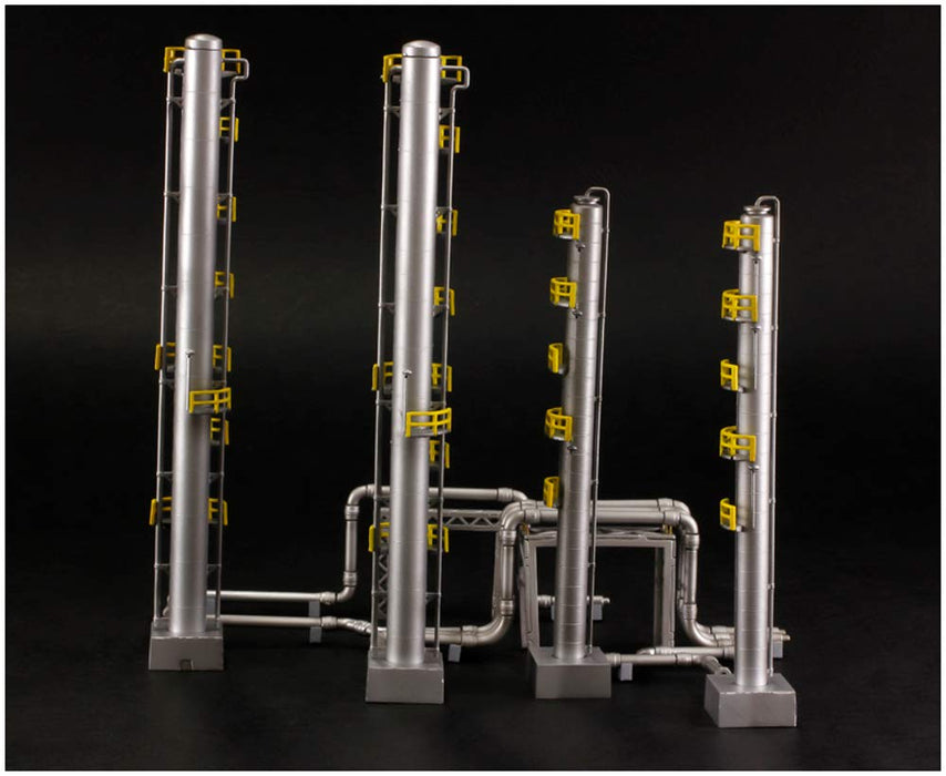 PLUM Industrial Area Series B Distillation Tower 170mm non-scale Model Kit PP080_3