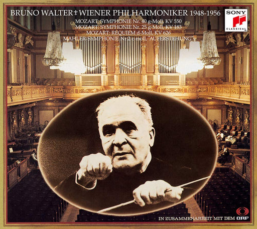 SACD Hybrid Mozart Sym.No.25,40,Requiem/Mahler Sym.No.2 Bruno Walter SICC-19046_1