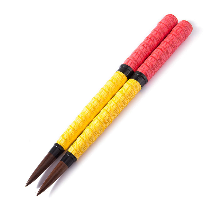 Gekirin My bachi Carbide Wood Double Roll New Makaizo Black Walnut Yellow Red_3
