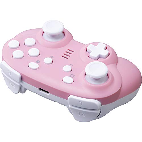 CYBER Gadget gyro controller Mini Wireless Type for Nintendo Switch Pink/White_2