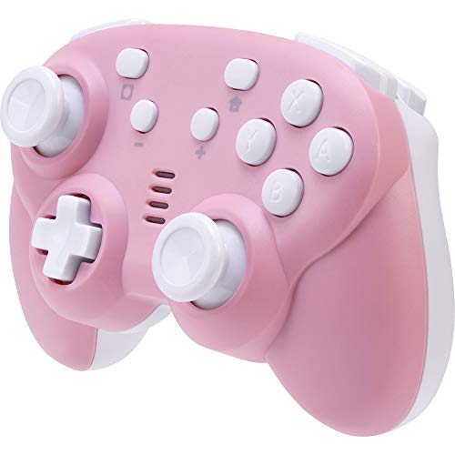 CYBER Gadget gyro controller Mini Wireless Type for Nintendo Switch Pink/White_5
