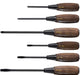 VESSEL Woody penetrating screwdriver non-slip grip 6 pieces set Box 336PS NEW_1