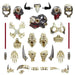 Kaiyodo Assemble Borg NEXUS Skull Spartan Painted ABS/PVC figure 100mm AB029 NEW_7