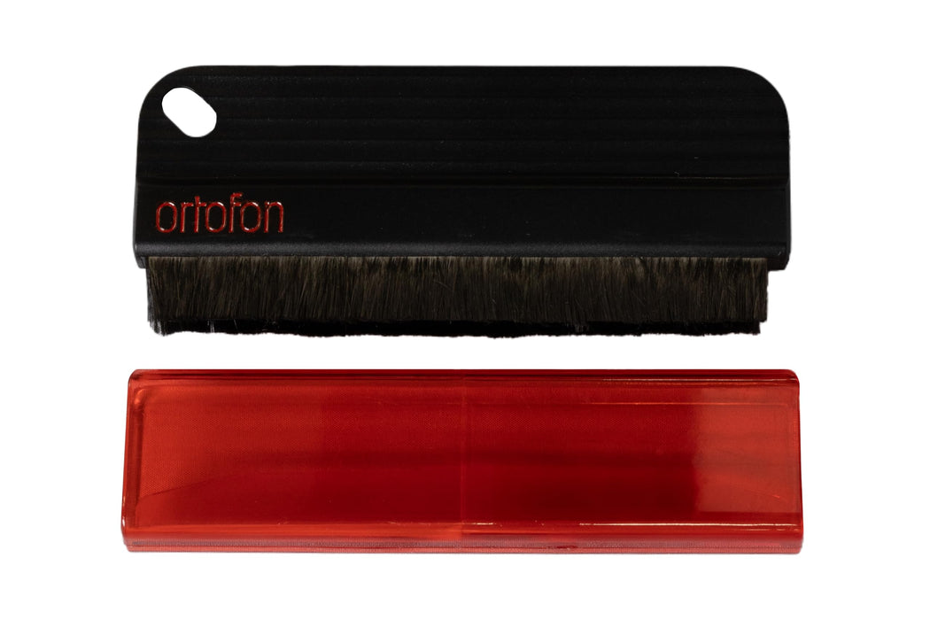 Ortofon Record Cleaning Brush Carbon Fiber Conductivity Plastic Body Slide Cover_3