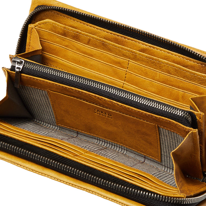 Takeokikuchi Oyster accessory long wallet round Zipper 720627 H10.5xW20.5xD3cm_4