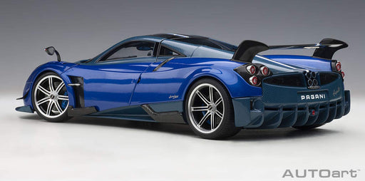 AUTOart 1/18 Pagani Huayra BC Metallic Blue Blue Carbon 78277 Die-cast Model Car_2