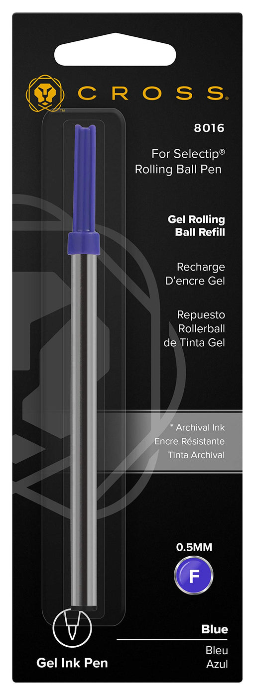 cross Gel Ink Rolling Ballpoint Pen Refill F Fine Point 8016 Blue 11cm 5g NEW_1