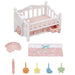 EPOCH Sylvanian Families Kurukuru Merry Crib Furniture KA-218 Up to 3 Babies NEW_3