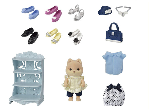 Sylvanian Families City Fashion Codeset Fashionable Shoes Dress-up & Town TVS-13_2