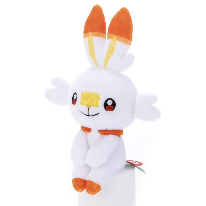 TAKARATOMY A.R.T.S Pokemon Chokkori-san Plush Doll Scorbunny H16cm Polyester NEW_2