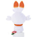 TAKARATOMY A.R.T.S Pokemon Chokkori-san Plush Doll Scorbunny H16cm Polyester NEW_4
