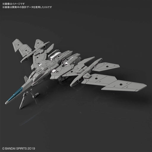 30MM Exa Vehicle Air Fighter [Gray] 1/144 Scale Pre-Painted Plastic Model Kit_2