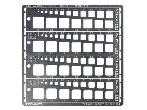 Tamiya Craft Tool No.156 Modeling Template Square 1-10mm for Models 74156 NEW_1
