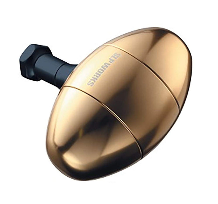 Daiwa slp Works RCS LSize Compatible Aluminum Egg Knob gold Fishing Reel Parts_1