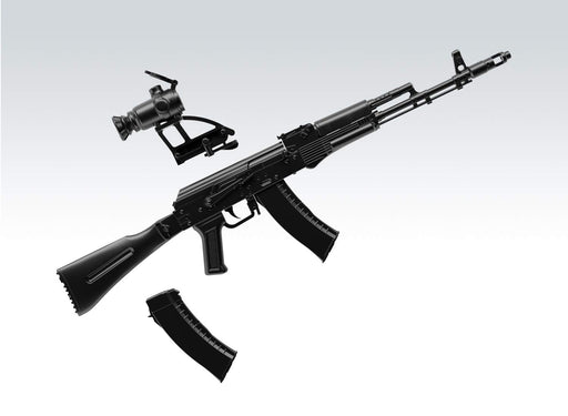 TOMYTEC Little Armory LA060 AK74M Type 1/12 Plastic Model Kit 307501 8cm NEW_2