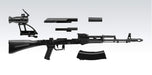 TOMYTEC Little Armory LA060 AK74M Type 1/12 Plastic Model Kit 307501 8cm NEW_3