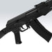 TOMYTEC Little Armory LA060 AK74M Type 1/12 Plastic Model Kit 307501 8cm NEW_5