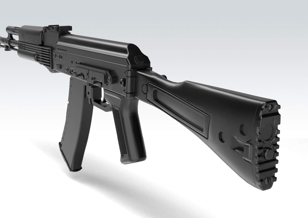 TOMYTEC Little Armory LA060 AK74M Type 1/12 Plastic Model Kit 307501 8cm NEW_9