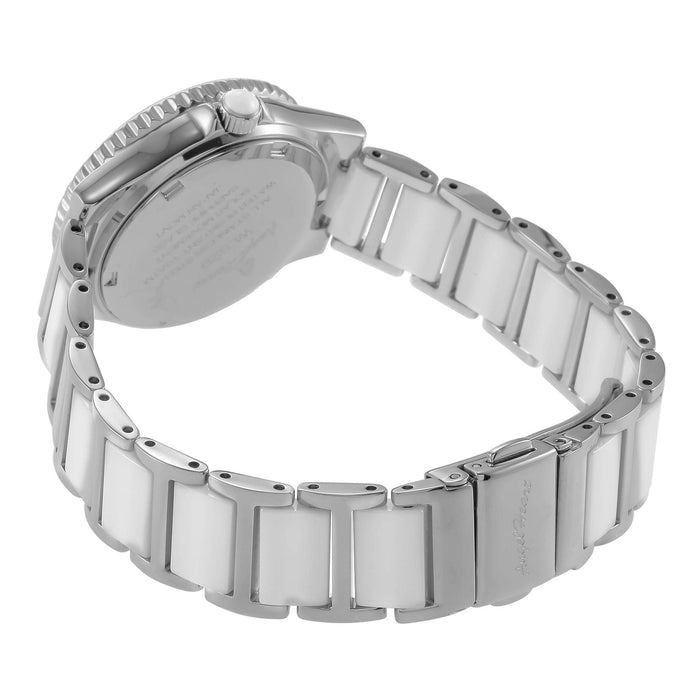 Angel Heart Love Sports WLS29SS Women's Watch White Ceramic Band Solar Battery_5