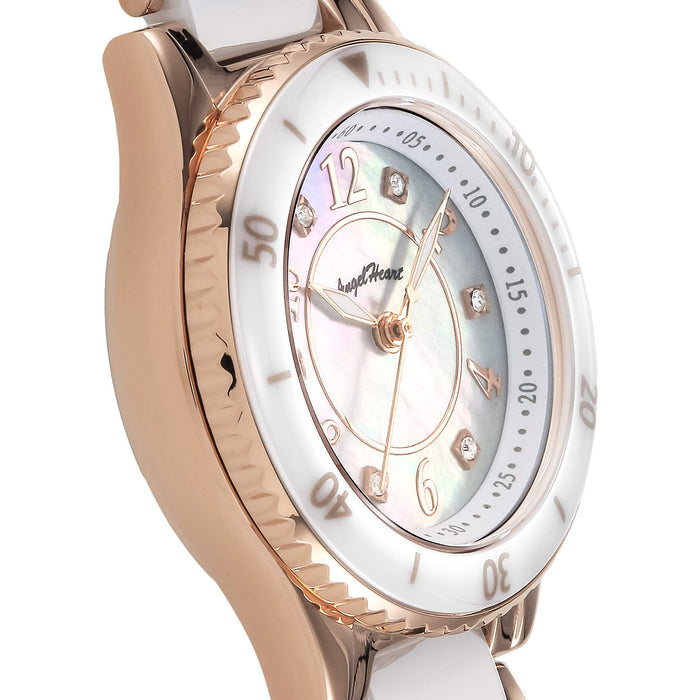 Angel Heart Love Sports Pearl Dial WLS29PG Women's Watch Stainless steel Band_3