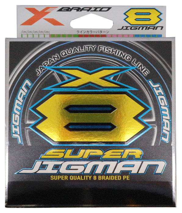 YGK X BRAID SUPER JIGMAN X8 300m #5 / 70lb 8 BRAIDED PE Fishing Line Multicolor_1
