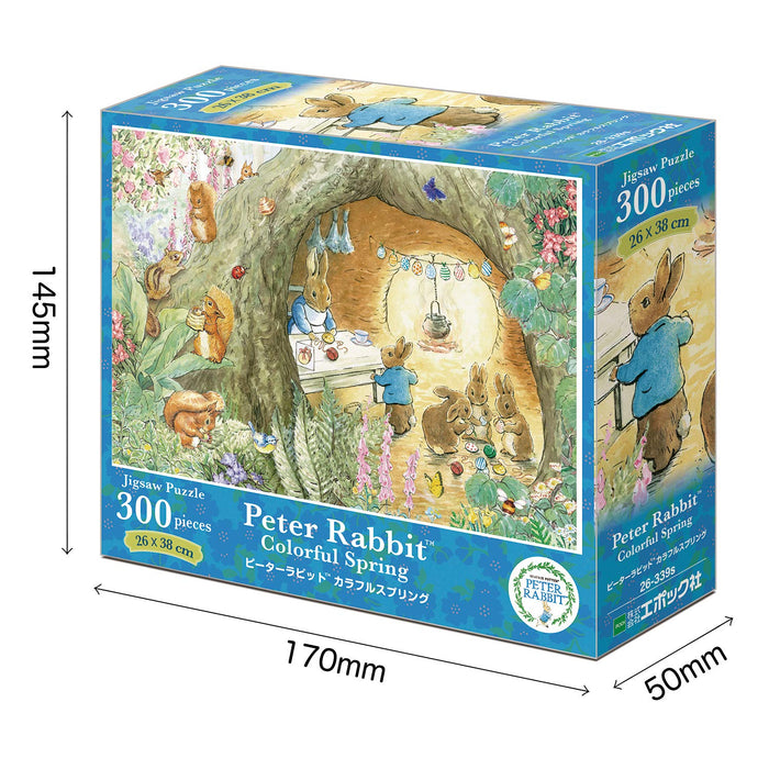 EPOCH 300 pieces Jigsaw Puzzle PETER RABBIT Colorful Spring 26x38cm 26-339S NEW_2