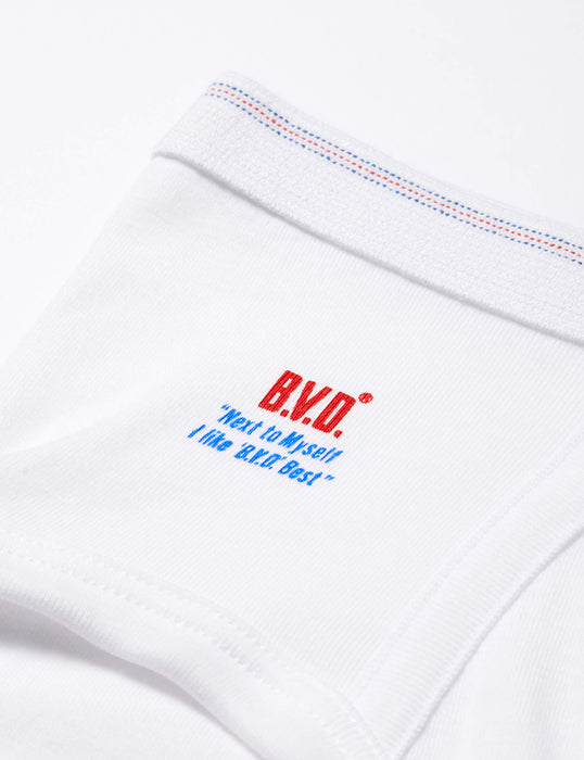 B.V.D. Inner Bottoms Finest Touch EX Annual Men's White L size FE311PS UnderWear_4